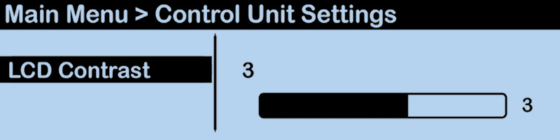 CU LCD contrast screen